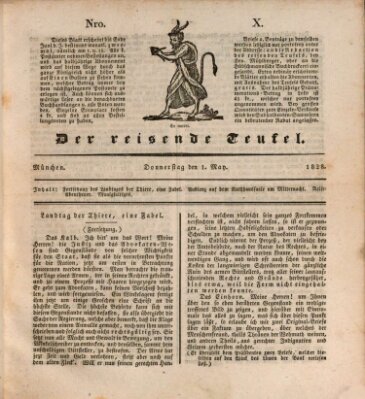 Der reisende Teufel (Der Hofnarr) Donnerstag 1. Mai 1828