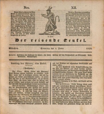 Der reisende Teufel (Der Hofnarr) Sonntag 1. Juni 1828