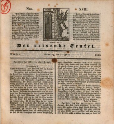 Der reisende Teufel (Der Hofnarr) Sonntag 27. Juli 1828