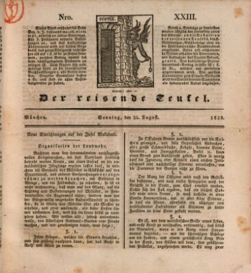 Der reisende Teufel (Der Hofnarr) Sonntag 24. August 1828