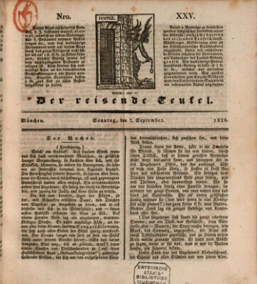 Der reisende Teufel (Der Hofnarr) Sonntag 7. September 1828