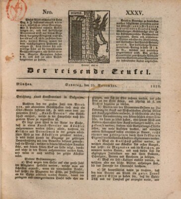 Der reisende Teufel (Der Hofnarr) Sonntag 23. November 1828