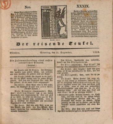 Der reisende Teufel (Der Hofnarr) Sonntag 21. Dezember 1828