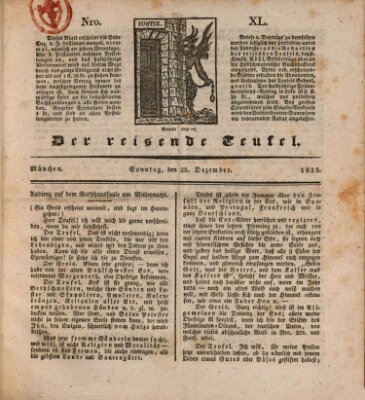 Der reisende Teufel (Der Hofnarr) Sonntag 28. Dezember 1828