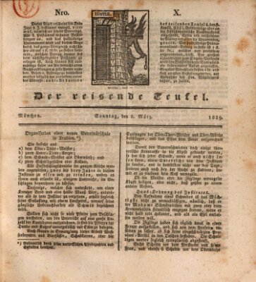 Der reisende Teufel (Der Hofnarr) Sonntag 8. März 1829