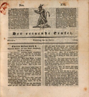 Der reisende Teufel (Der Hofnarr) Sonntag 19. April 1829