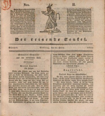 Der reisende Teufel (Der Hofnarr) Sonntag 12. Juli 1829