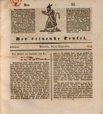 Der reisende Teufel (Der Hofnarr) Sonntag 13. September 1829