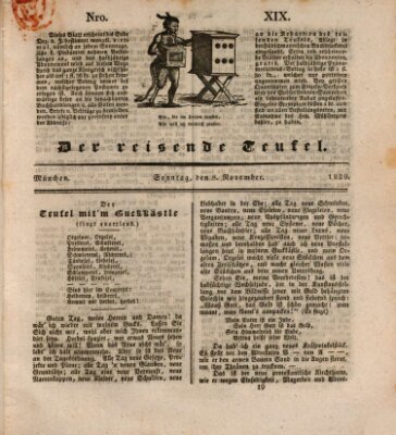 Der reisende Teufel (Der Hofnarr) Sonntag 8. November 1829