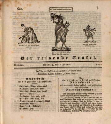 Der reisende Teufel (Der Hofnarr) Sonntag 3. Januar 1830