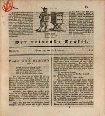 Der reisende Teufel (Der Hofnarr) Sonntag 28. Februar 1830