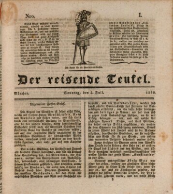 Der reisende Teufel (Der Hofnarr) Sonntag 4. Juli 1830