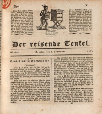 Der reisende Teufel (Der Hofnarr) Sonntag 5. September 1830