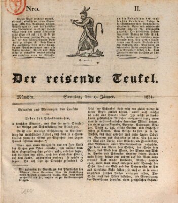 Der reisende Teufel (Der Hofnarr) Sonntag 9. Januar 1831