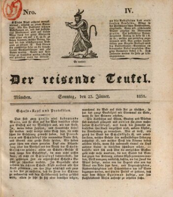 Der reisende Teufel (Der Hofnarr) Sonntag 23. Januar 1831