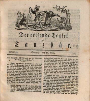 Der reisende Teufel (Der Hofnarr) Sonntag 15. Mai 1831