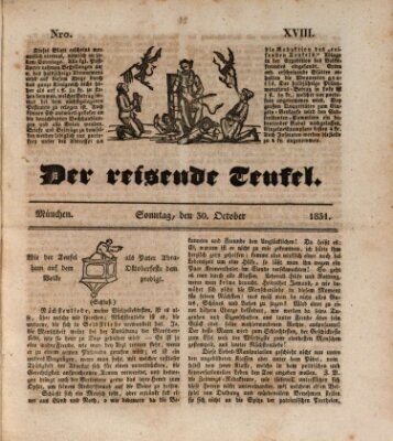 Der reisende Teufel (Der Hofnarr) Sonntag 30. Oktober 1831