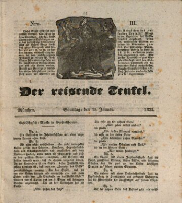 Der reisende Teufel (Der Hofnarr) Sonntag 15. Januar 1832