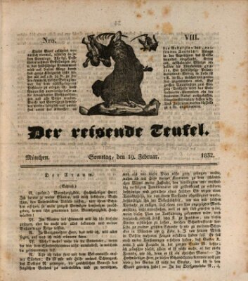 Der reisende Teufel (Der Hofnarr) Sonntag 19. Februar 1832