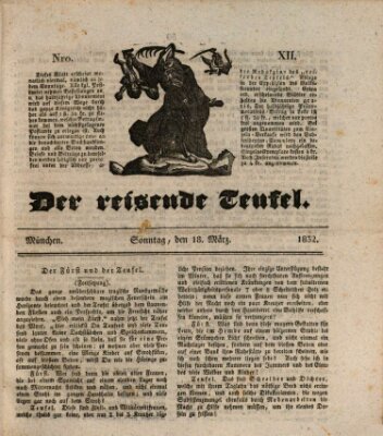 Der reisende Teufel (Der Hofnarr) Sonntag 18. März 1832