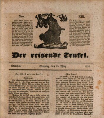 Der reisende Teufel (Der Hofnarr) Sonntag 25. März 1832