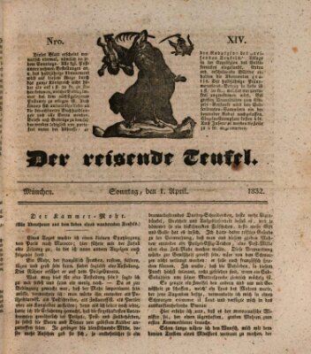 Der reisende Teufel (Der Hofnarr) Sonntag 1. April 1832