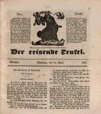 Der reisende Teufel (Der Hofnarr) Sonntag 29. April 1832