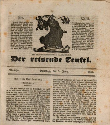 Der reisende Teufel (Der Hofnarr) Sonntag 3. Juni 1832