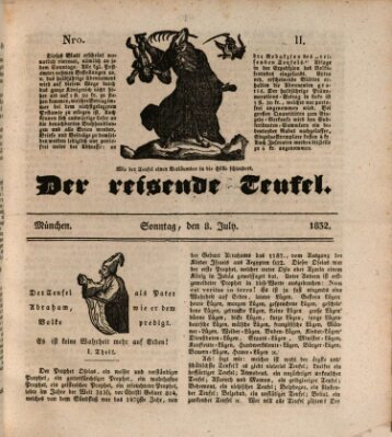 Der reisende Teufel (Der Hofnarr) Sonntag 8. Juli 1832