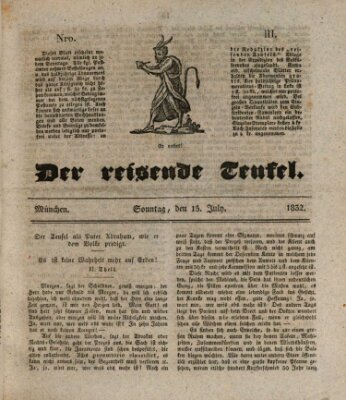 Der reisende Teufel (Der Hofnarr) Sonntag 15. Juli 1832