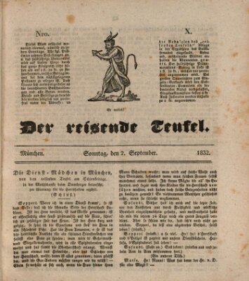 Der reisende Teufel (Der Hofnarr) Sonntag 2. September 1832