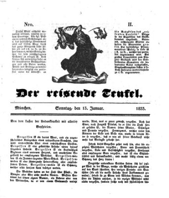 Der reisende Teufel (Der Hofnarr) Sonntag 13. Januar 1833