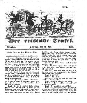 Der reisende Teufel (Der Hofnarr) Sonntag 12. Mai 1833