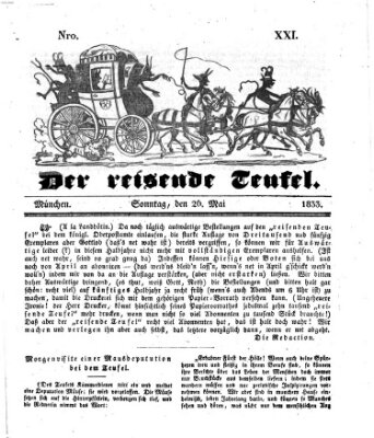 Der reisende Teufel (Der Hofnarr) Sonntag 26. Mai 1833