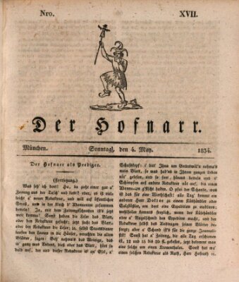 Der Hofnarr Sonntag 4. Mai 1834