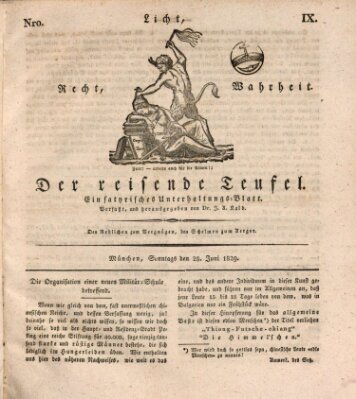 Der reisende Teufel Sonntag 28. Juni 1829