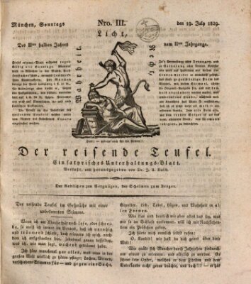 Der reisende Teufel Sonntag 19. Juli 1829