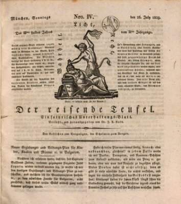 Der reisende Teufel Sonntag 26. Juli 1829