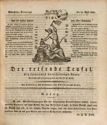 Der reisende Teufel Sonntag 11. April 1830