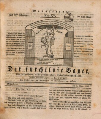 Der furchtlose Bayer (Der reisende Teufel) Mittwoch 8. Juni 1831