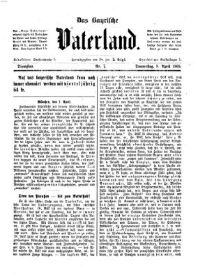 Das bayerische Vaterland Donnerstag 8. April 1869