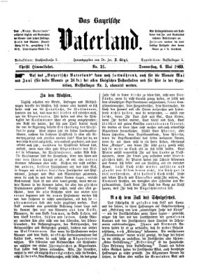 Das bayerische Vaterland Donnerstag 6. Mai 1869