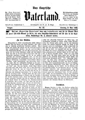 Das bayerische Vaterland Sonntag 9. Mai 1869