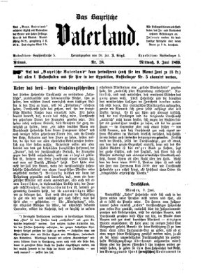 Das bayerische Vaterland Mittwoch 9. Juni 1869