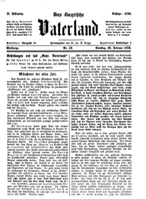 Das bayerische Vaterland Samstag 26. Februar 1870