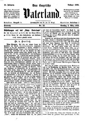 Das bayerische Vaterland Samstag 5. März 1870