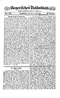 Bayerisches Volksblatt (Regensburger Morgenblatt) Donnerstag 23. Mai 1850