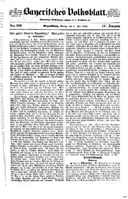 Bayerisches Volksblatt (Regensburger Morgenblatt) Montag 5. Juli 1852