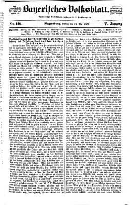 Bayerisches Volksblatt (Regensburger Morgenblatt) Freitag 13. Mai 1853