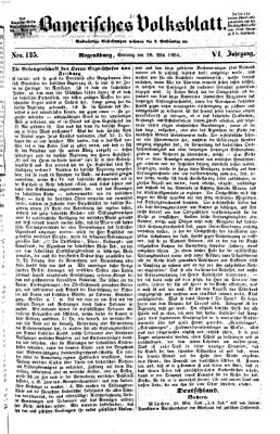 Bayerisches Volksblatt (Regensburger Morgenblatt) Sonntag 28. Mai 1854